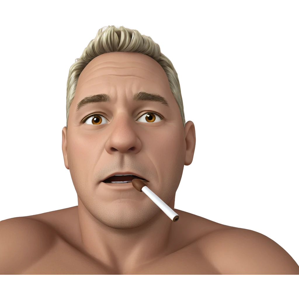 short haired boy portrait emoji