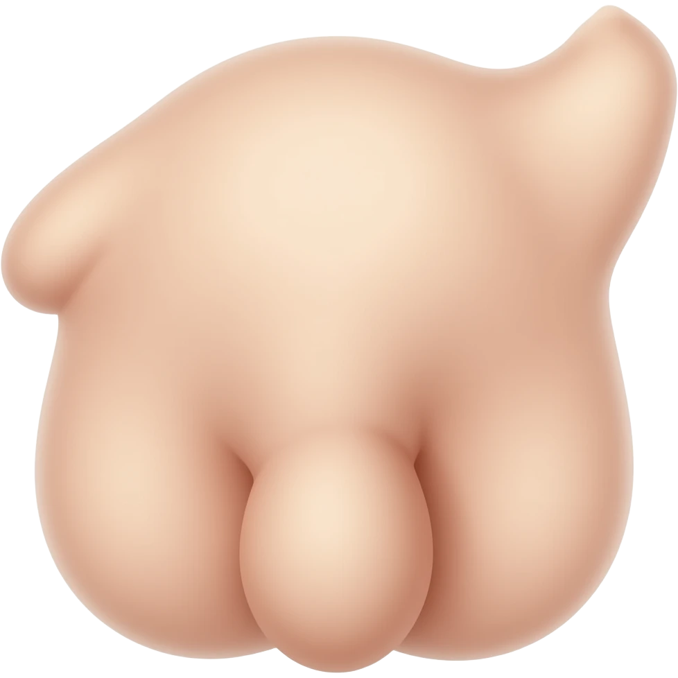 Naked penis erected emoji