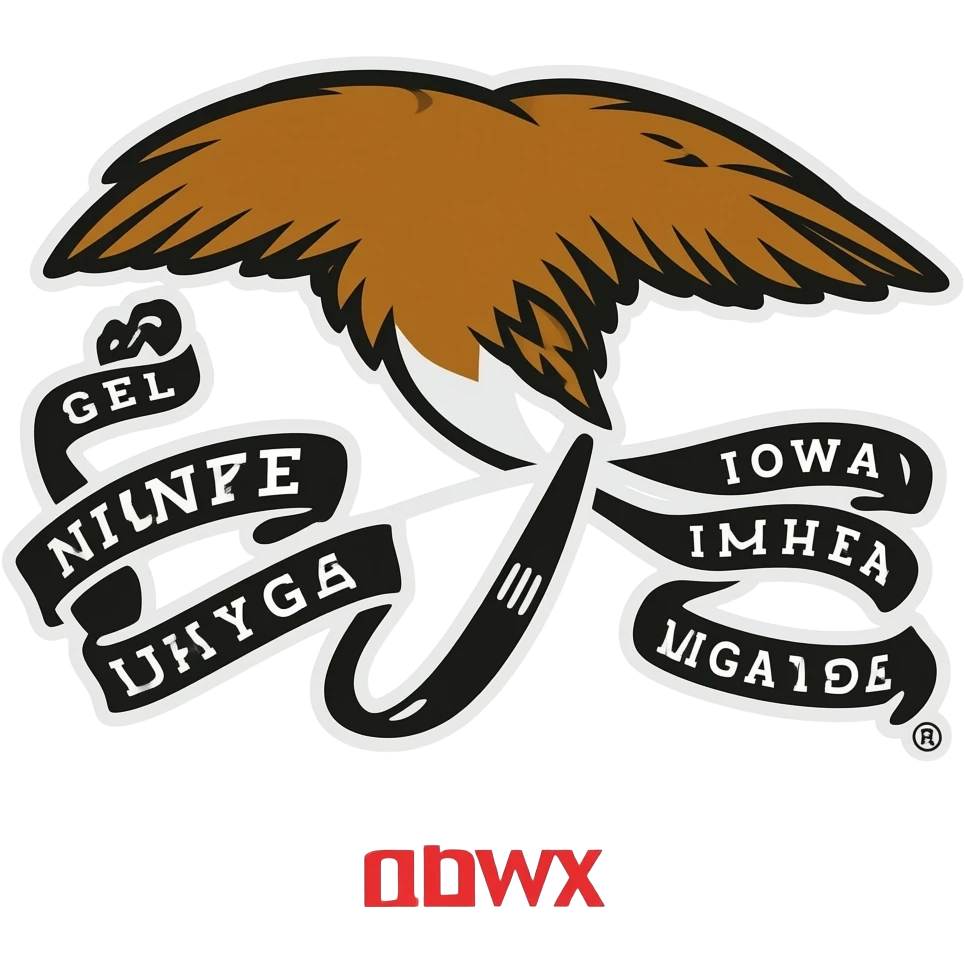 Iowa Hawkeye Logo emoji