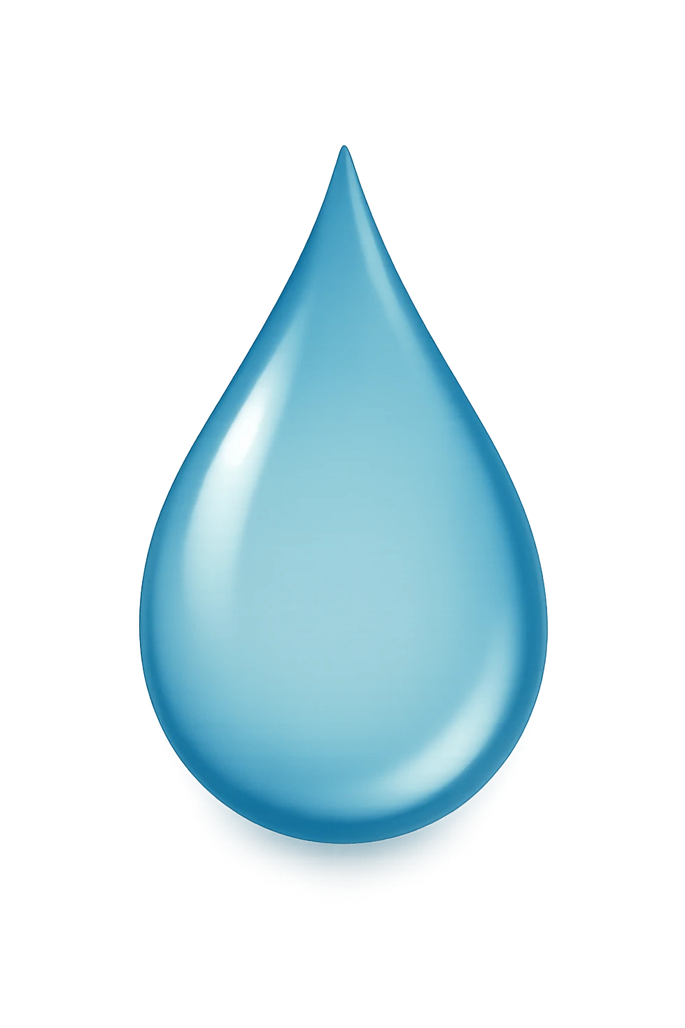 teardrop, digital illustration emoji