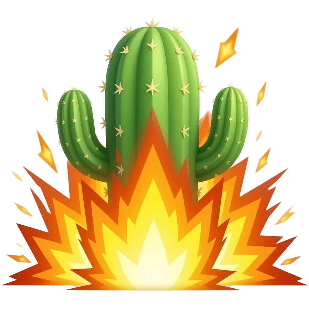 🌵💥 emoji