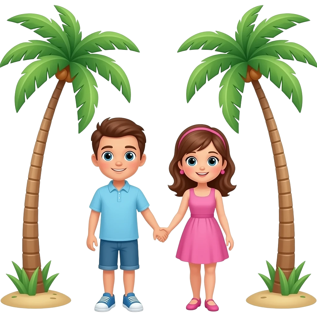 Amore unter Palmen emoji