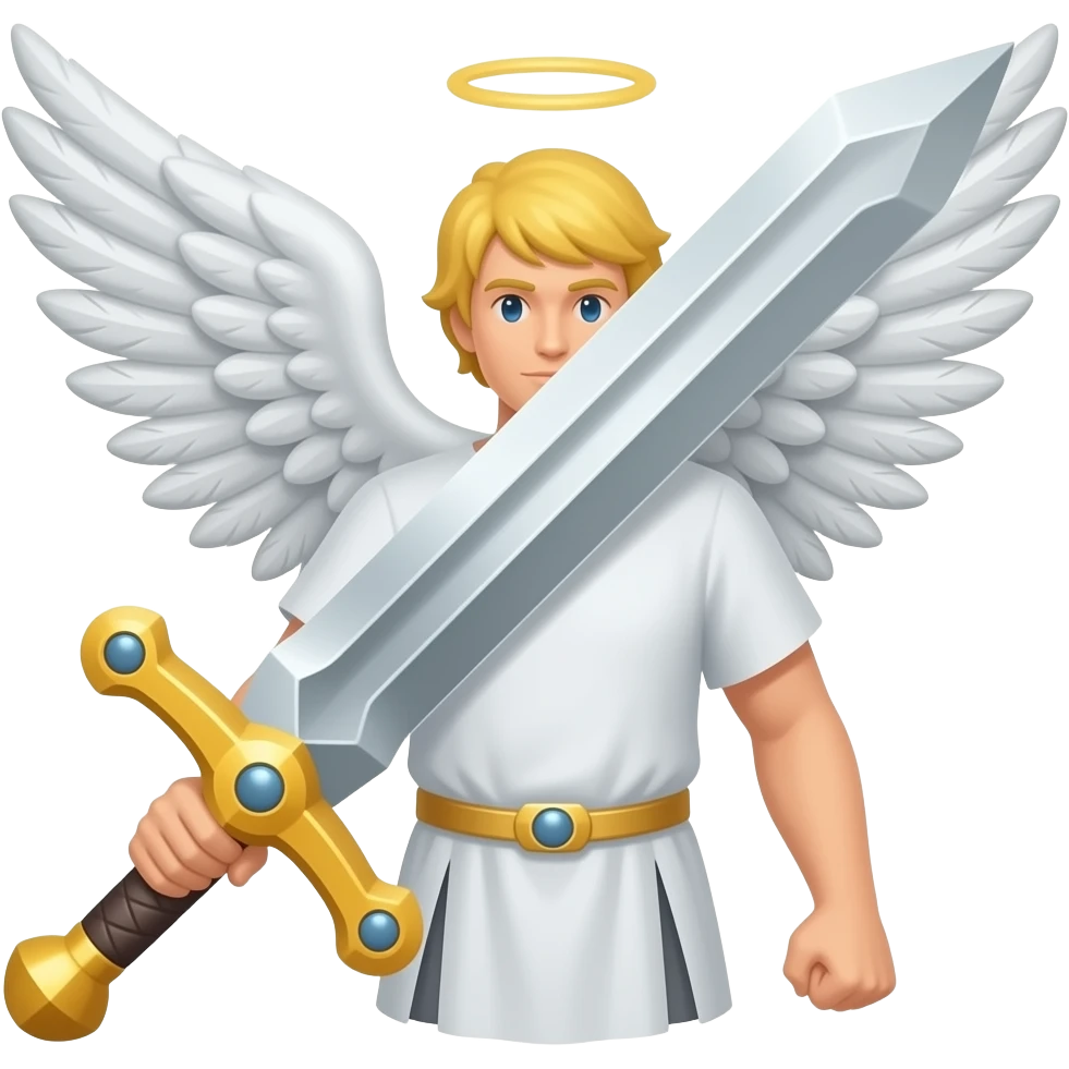 solo la espada de san miguel arcangel emoji