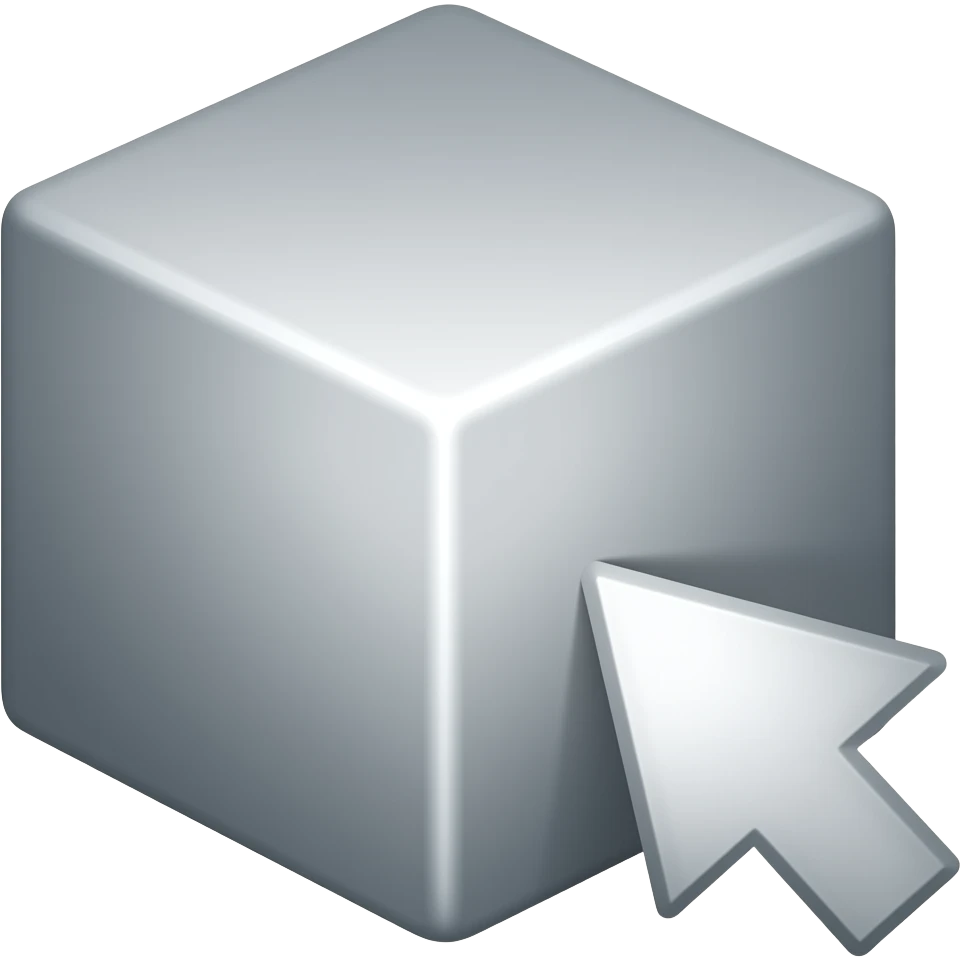 A import emoji with ONE box on it and an arrow above it that goes in to the box emoji