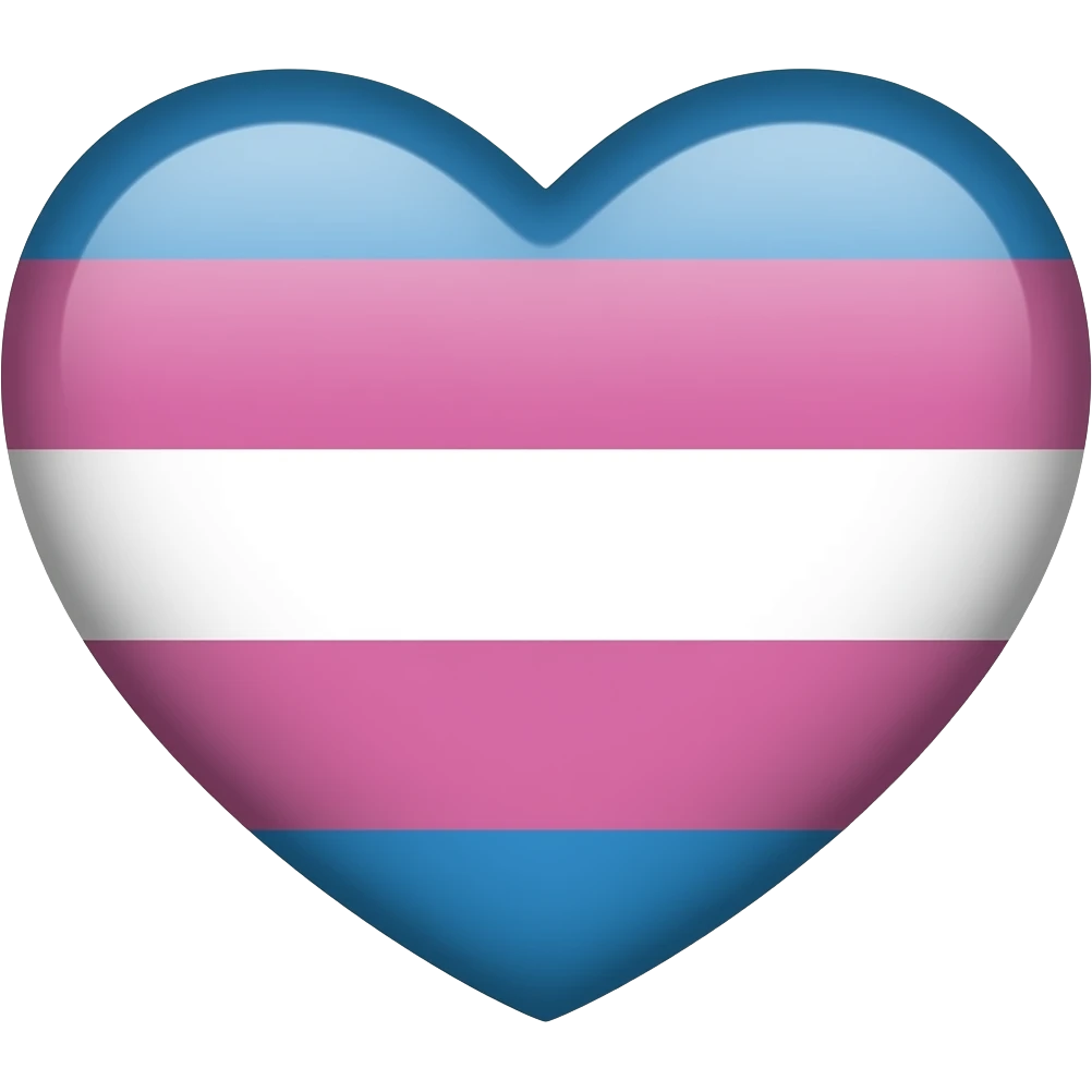 Lesbian flag heart emoji