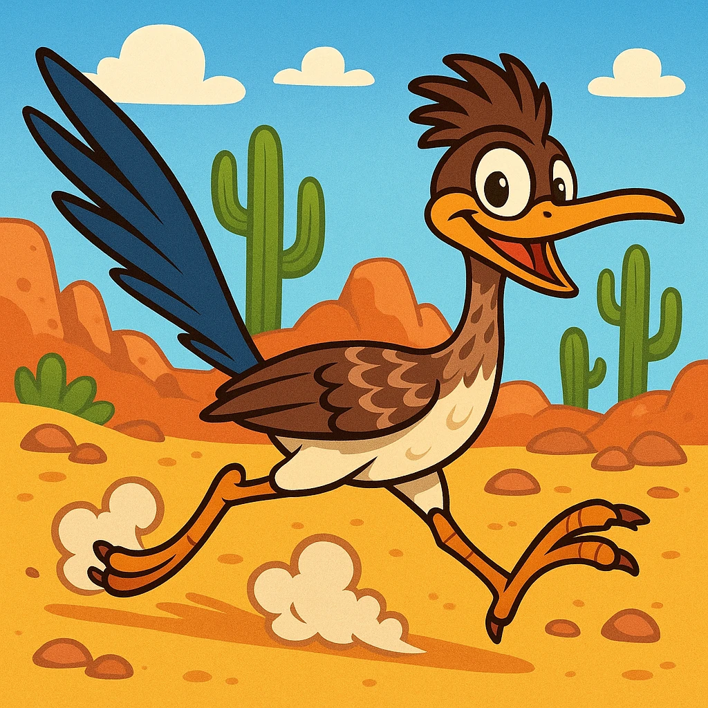 Roadrunner emoji