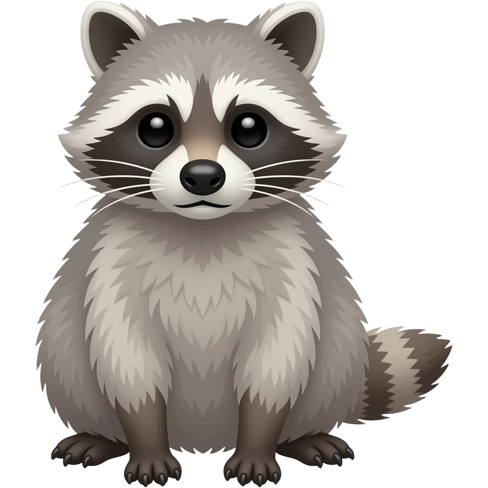 Raccoon emoji