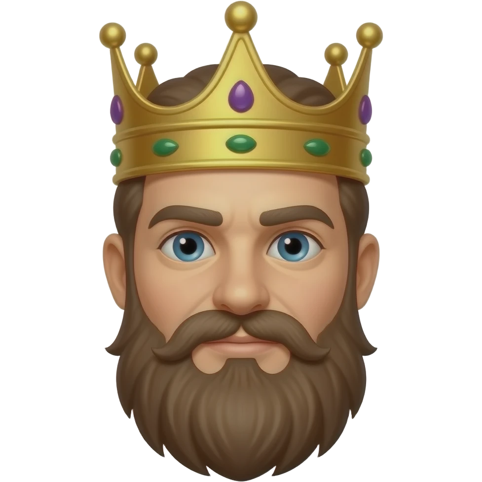 king wear crown emoji