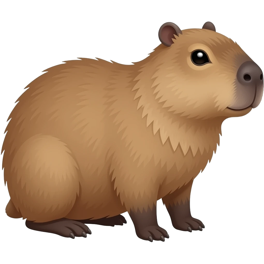 Capybara emoji