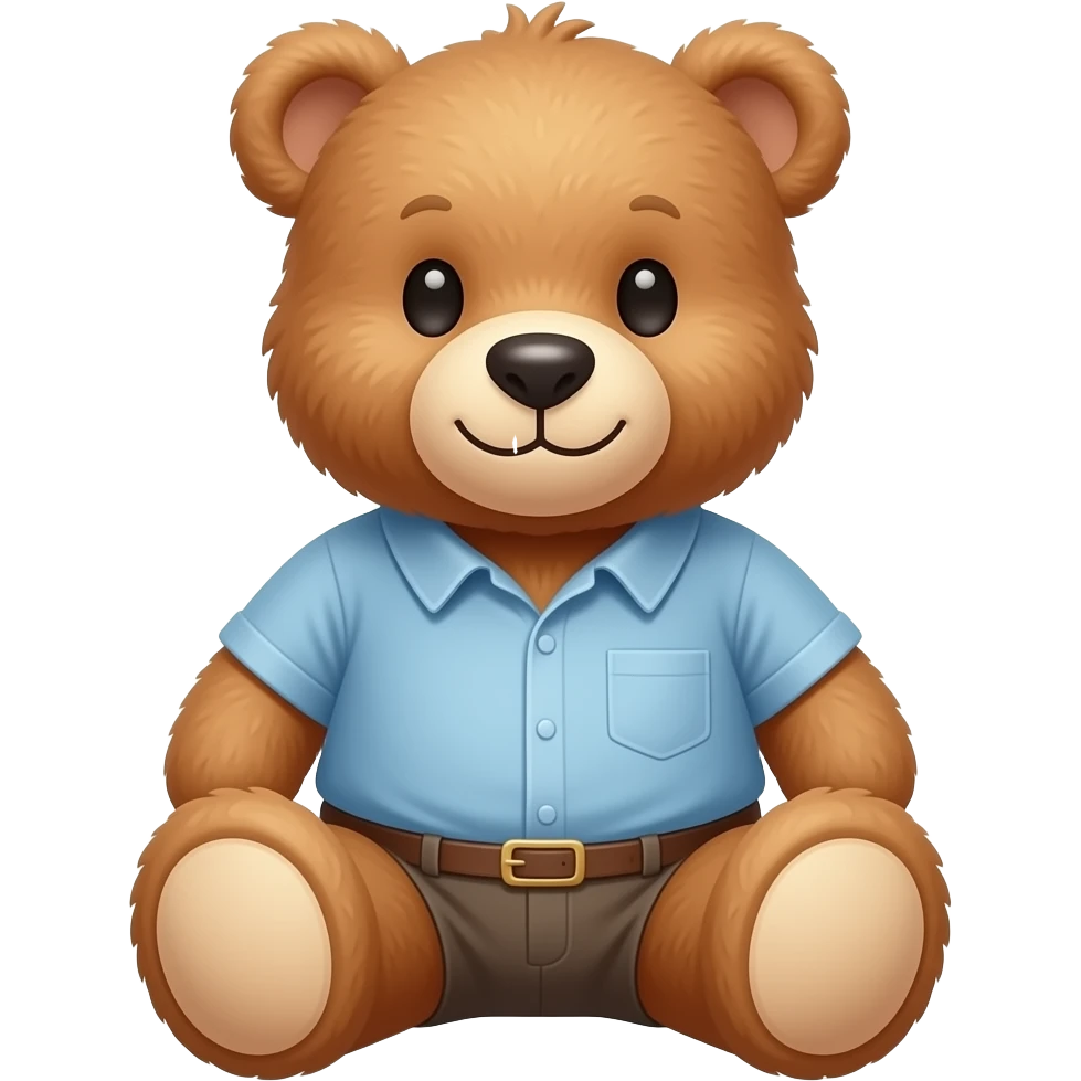 Teddy bear named tom emoji
