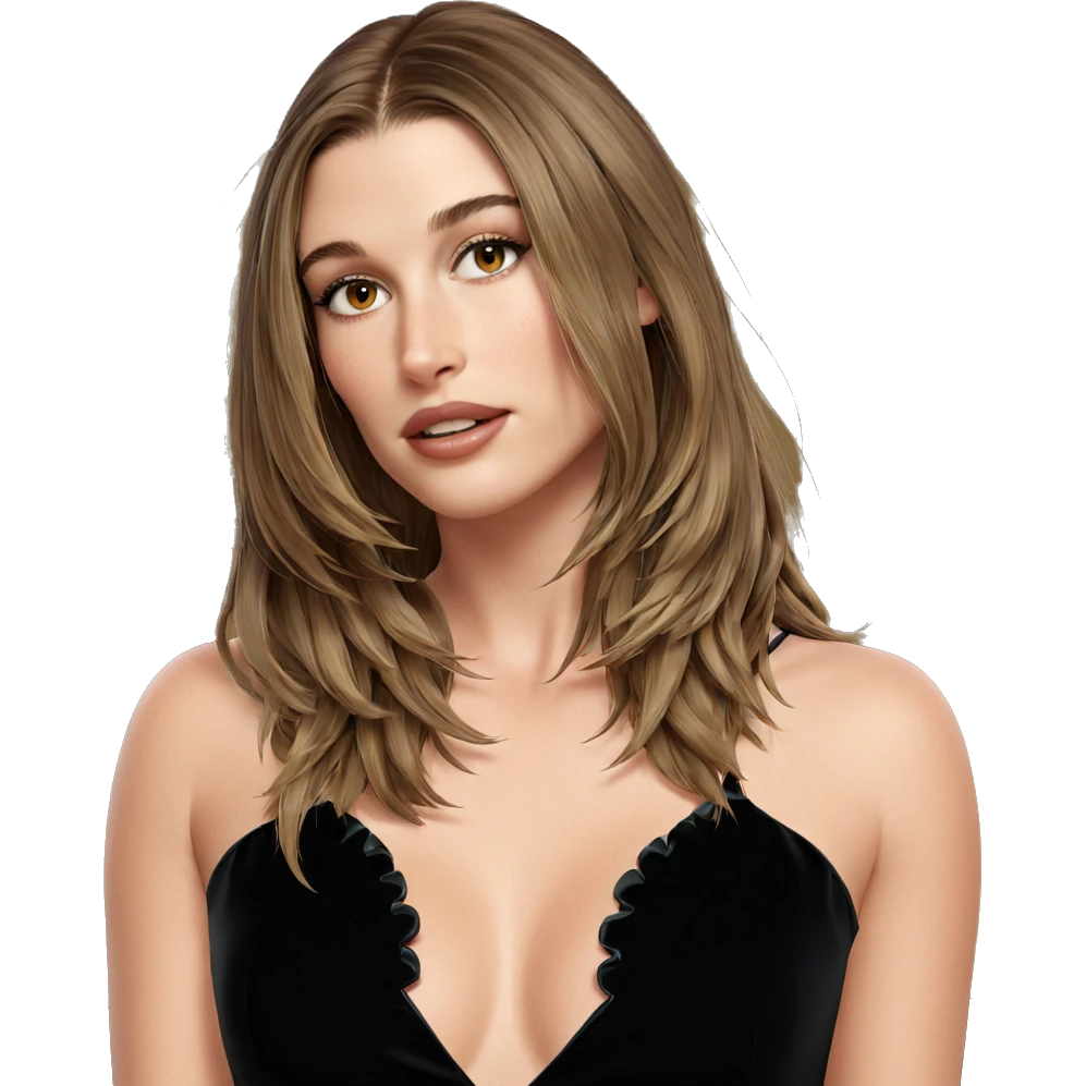 brown-haired girl in dress emoji