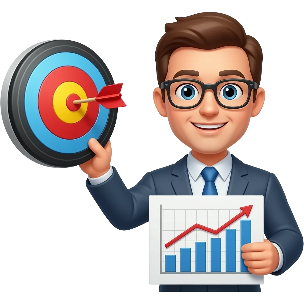 🧑‍🏫 + 🎯 + 📈 emoji