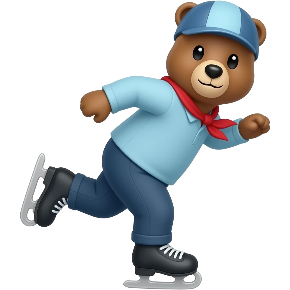 Skating BeAr emoji