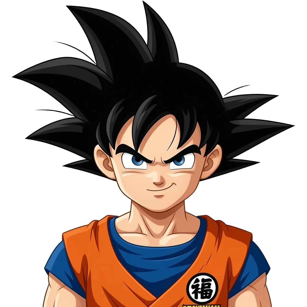 un emogi de goku para mi amigo zzsongokugt emoji