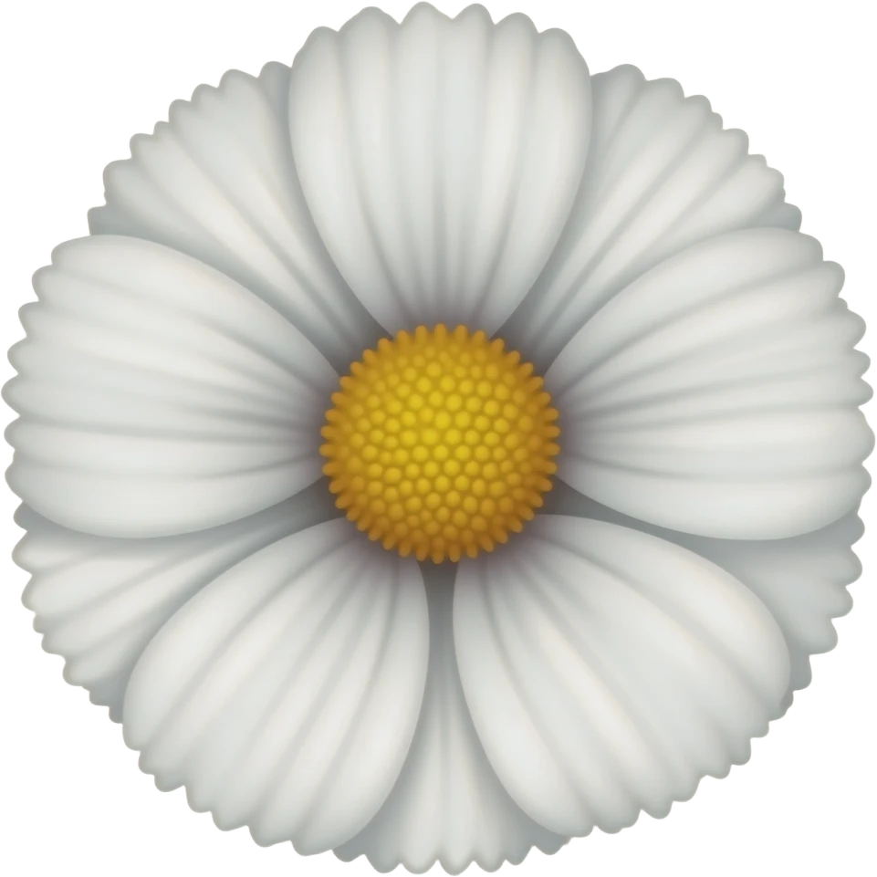 Une vraie fleur emoji