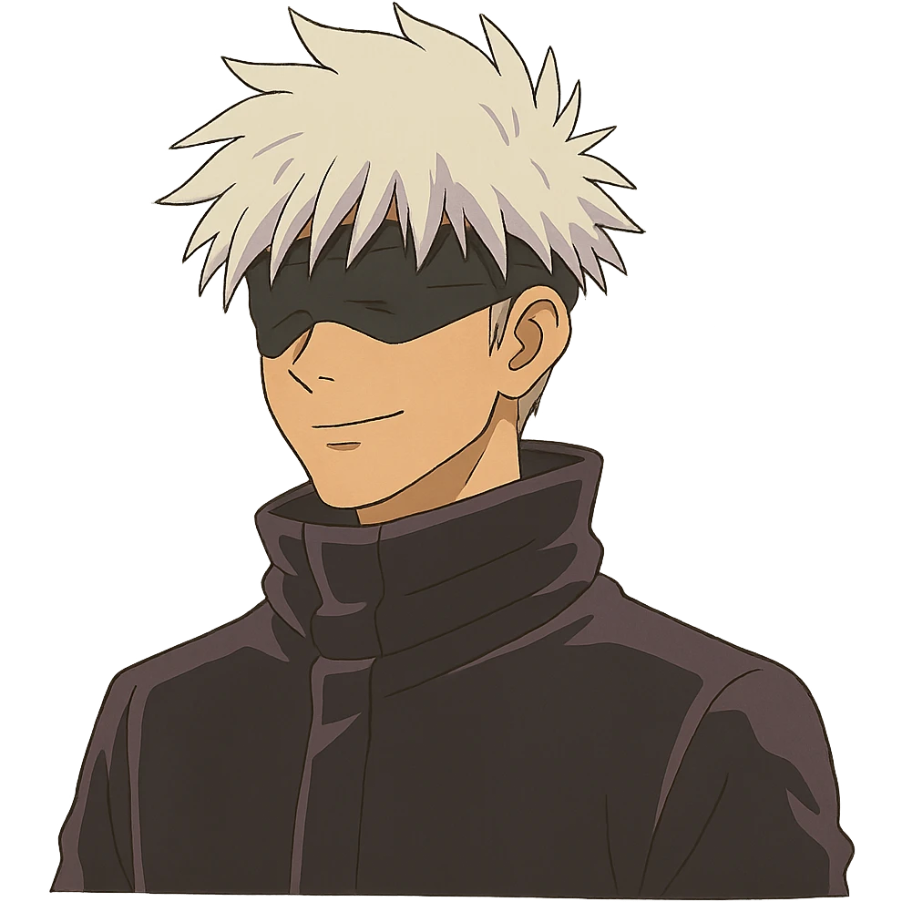 Gojo Satoru from Jujutsu Kaisen emoji