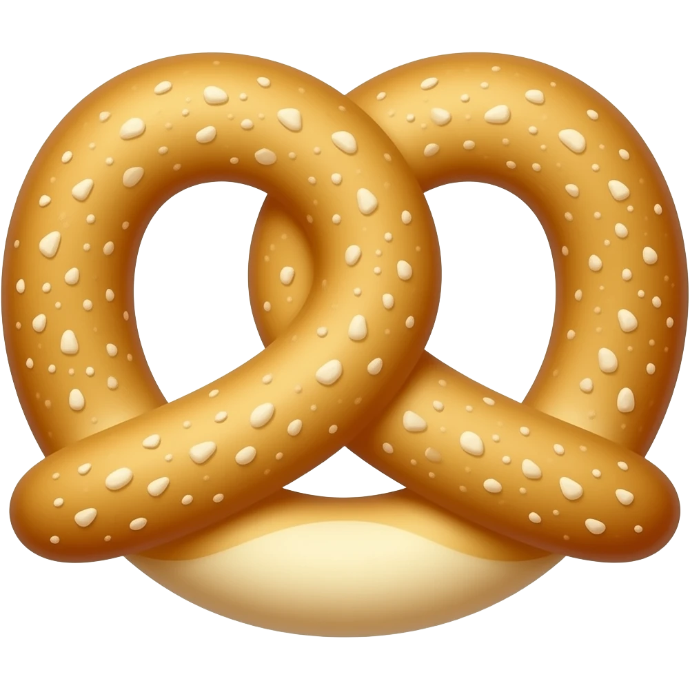 Pretzel emoji