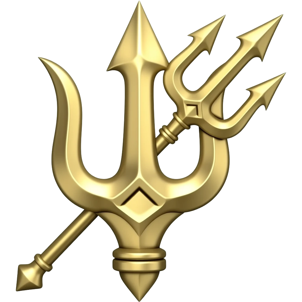 Trishul Trident full emoji emoji