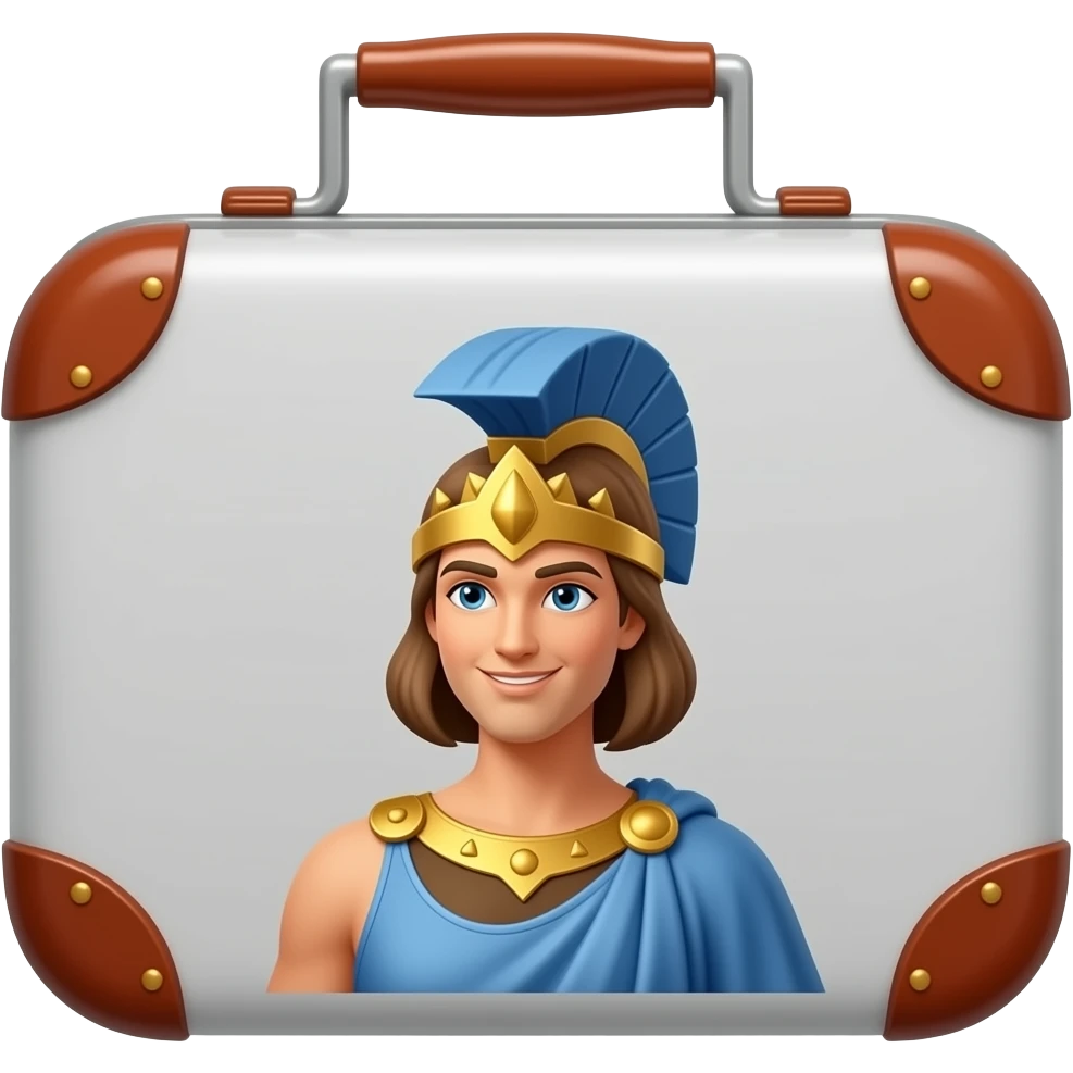 lonchera de la diosa afrodita de la película animada de hercules emoji