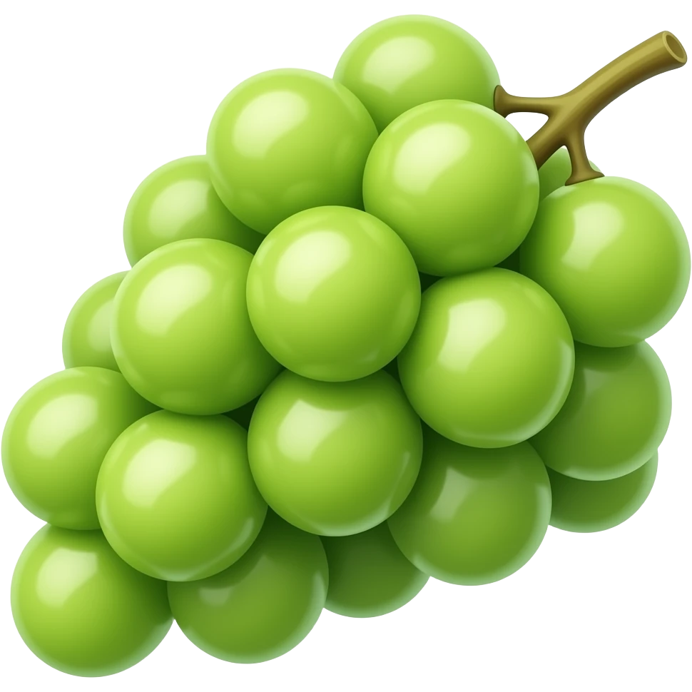 grapes green emoji