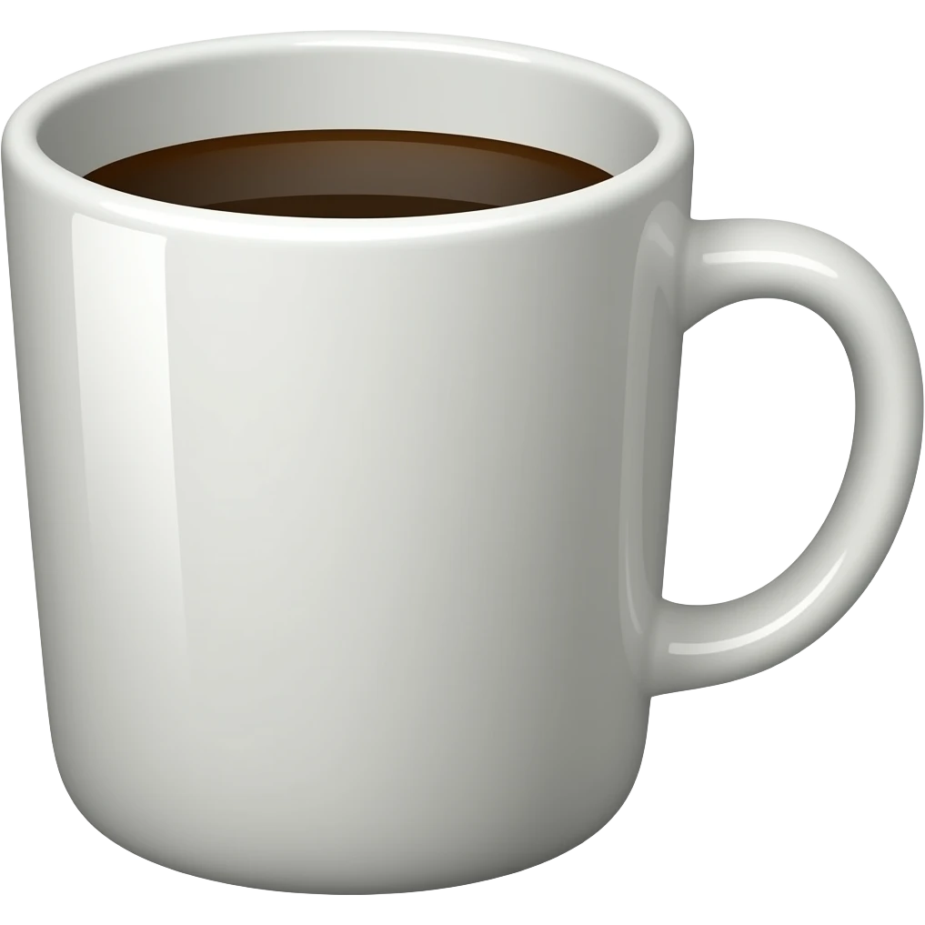 Xícara de café aesthetic emoji