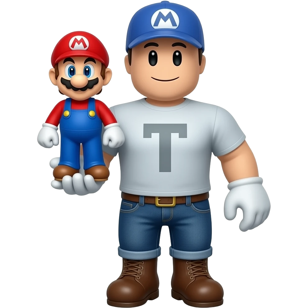 Roblox logo 👕👖🧢🧤🥾 Mario emoji