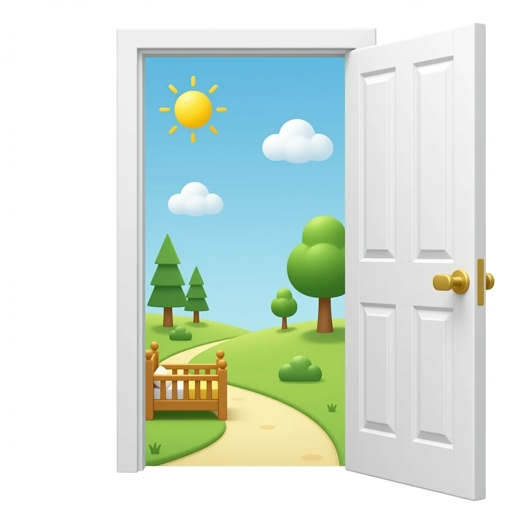 door to the children's room emoji