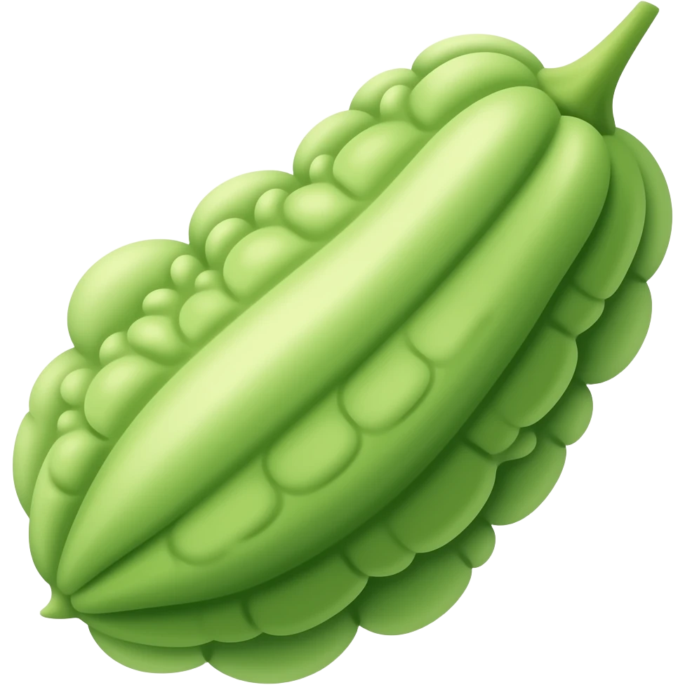 Snake gourd emoji