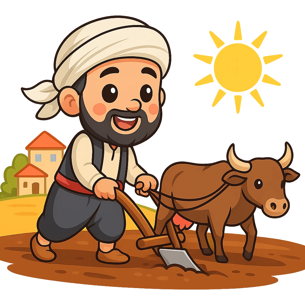 Turn this image into a vibrant, cheerful cartoon sticker with clear outlines, expressive faces, and a fun, colorful look, suitable for WhatsApp and Instagram, with a transparent background, in the chibi stickers style. emoji