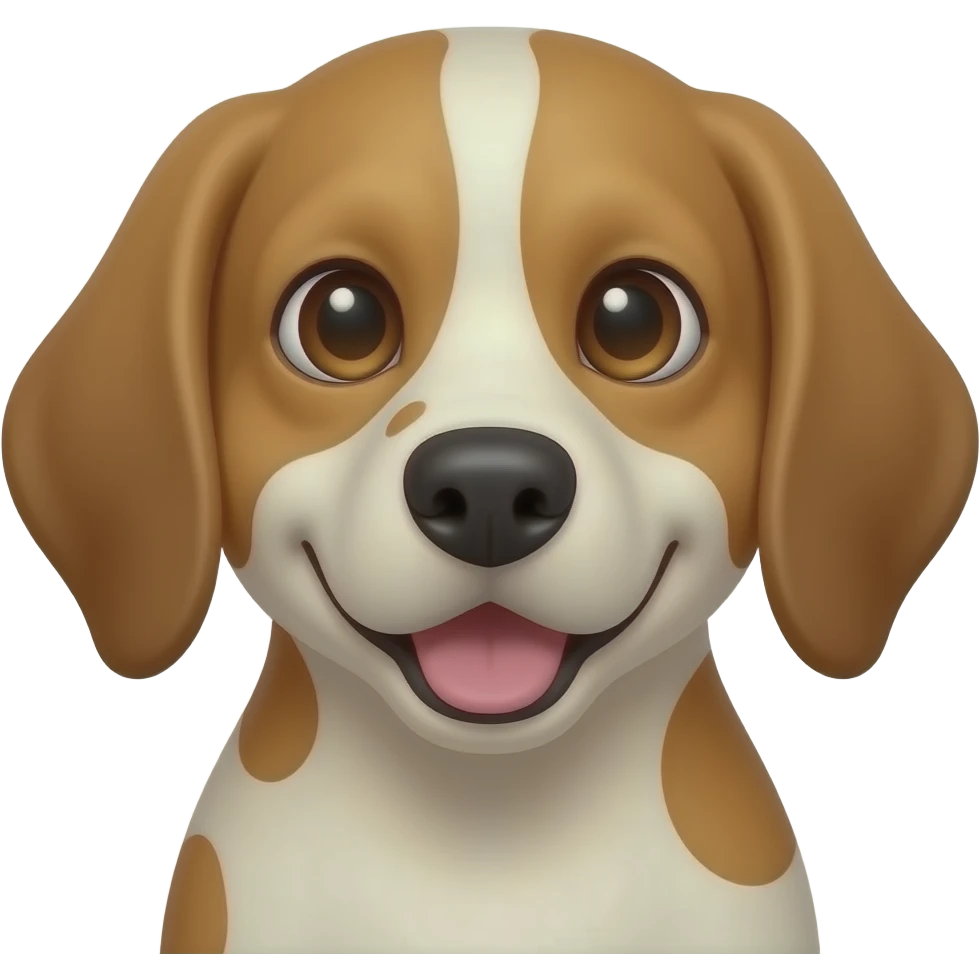 Podés reacerlo poniendo el color del pelo y los ojos del perrito de la imagen que te había mandado emoji