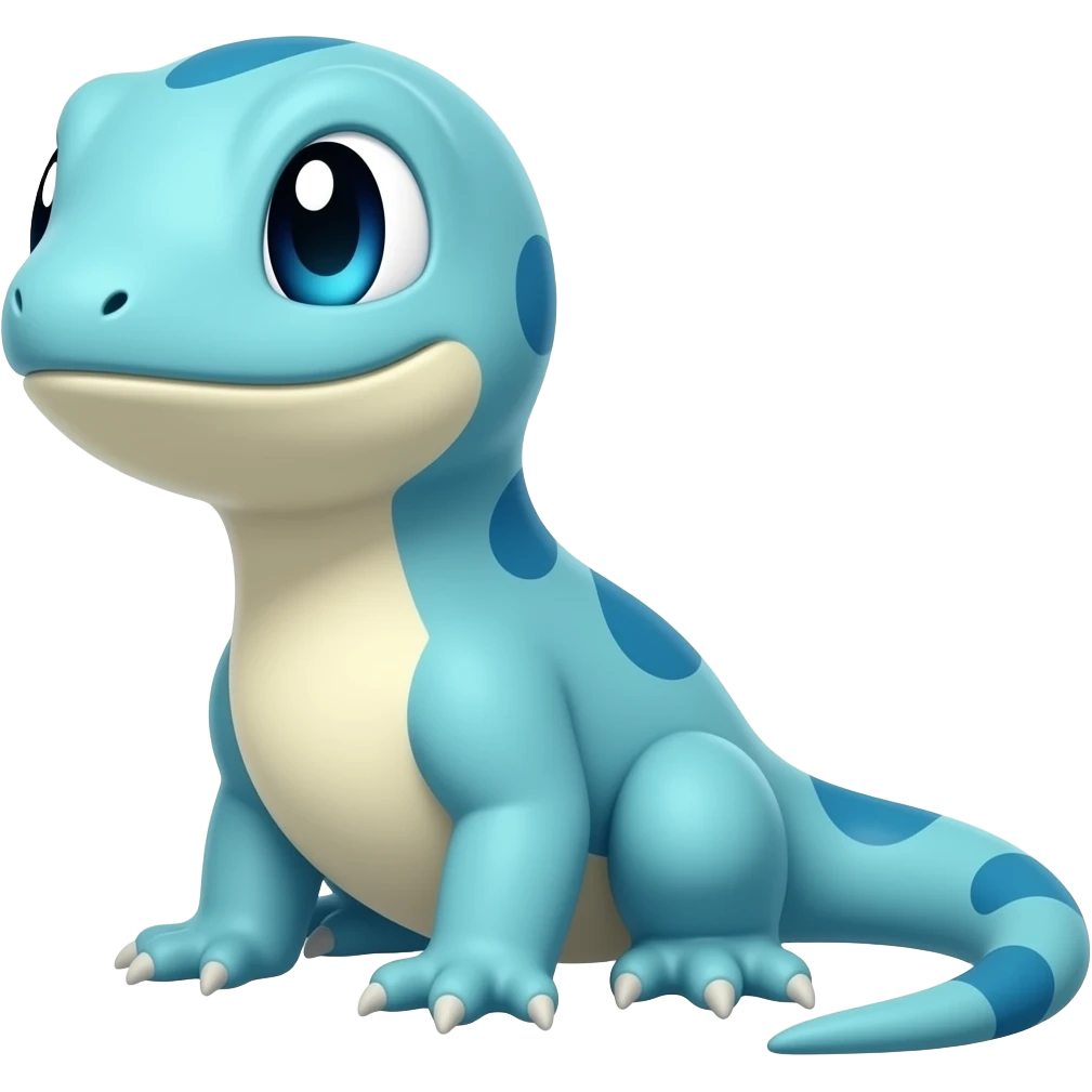 blue lizard fakemon emoji