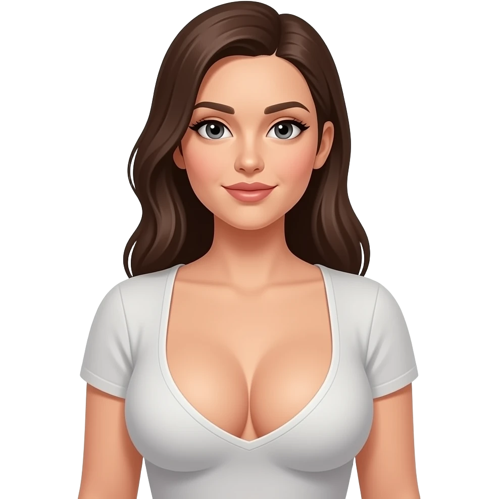 Emoji of women with huge nipples emoji