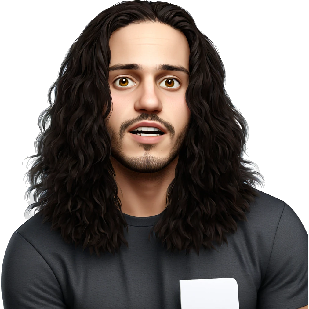 realistic portrait of a man emoji