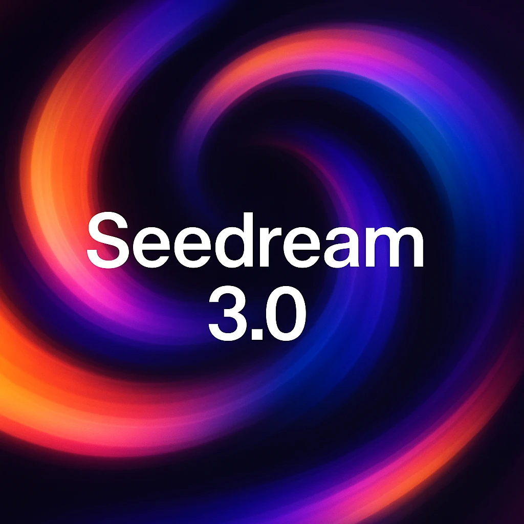 remake this and make "Seedream 3.0" bit bigger emoji