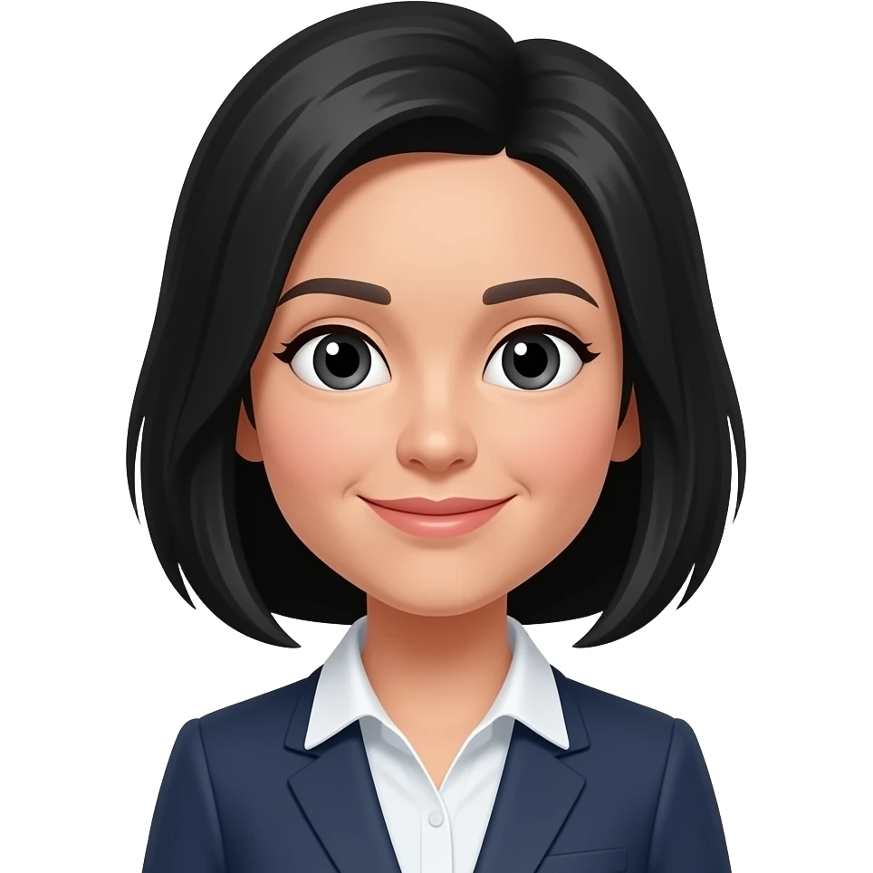 blackhair teacher great emoji