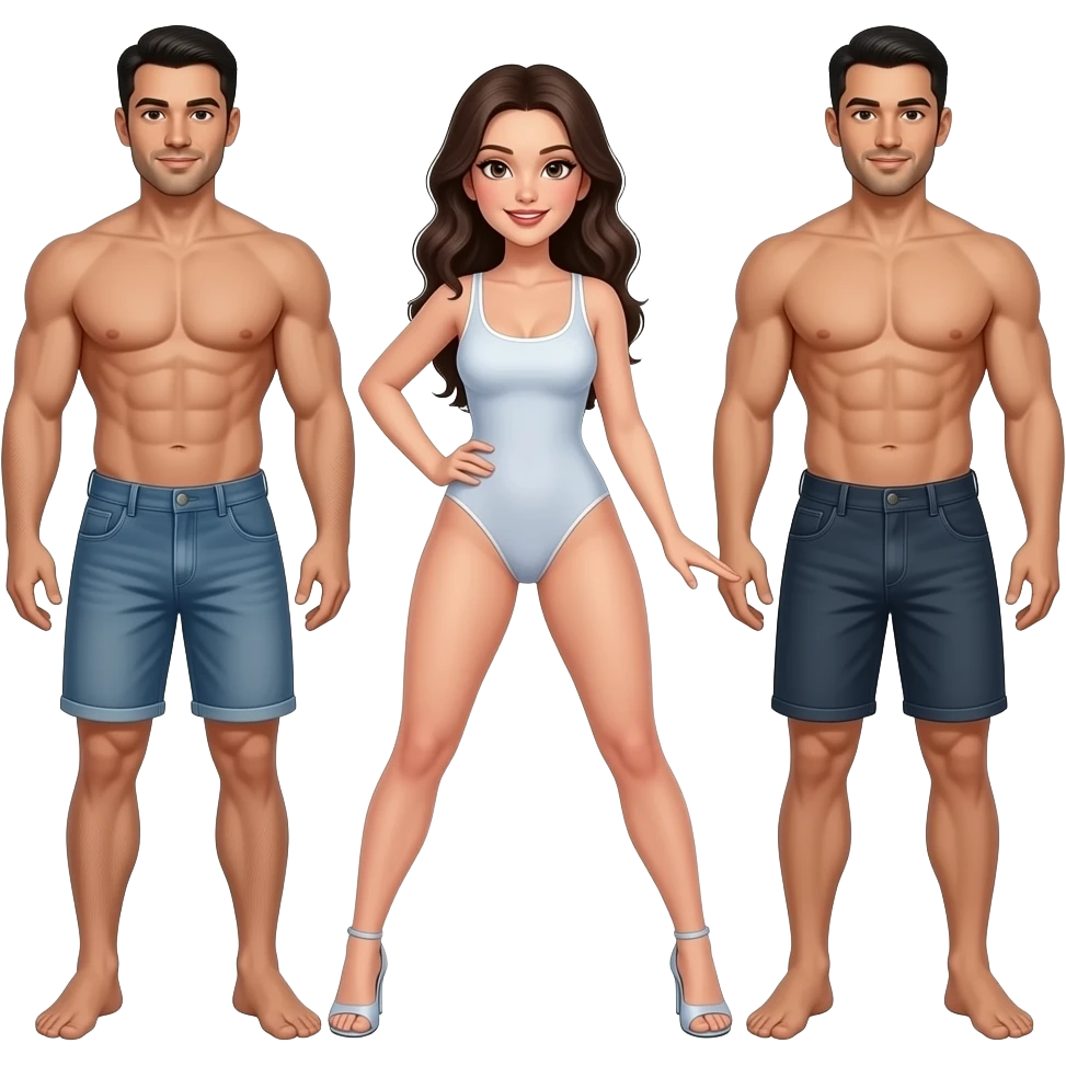 COLUMBIA WOMAN NECKED WOTH HER LEGS OPEN PUT YHE BACK OF A BLACK SHORT HAIRED MEN BETWEEN HER THIGHS REMOVE HOS BODY AND ONLY SHOW THE BACK OF THE MAMS HEAD emoji