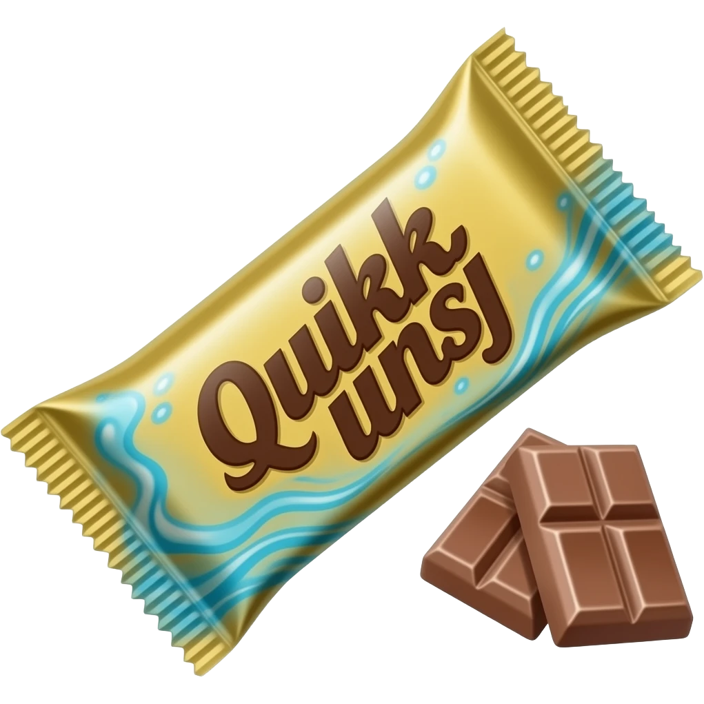 KvikkLunsj-sjokolade-bar emoji
