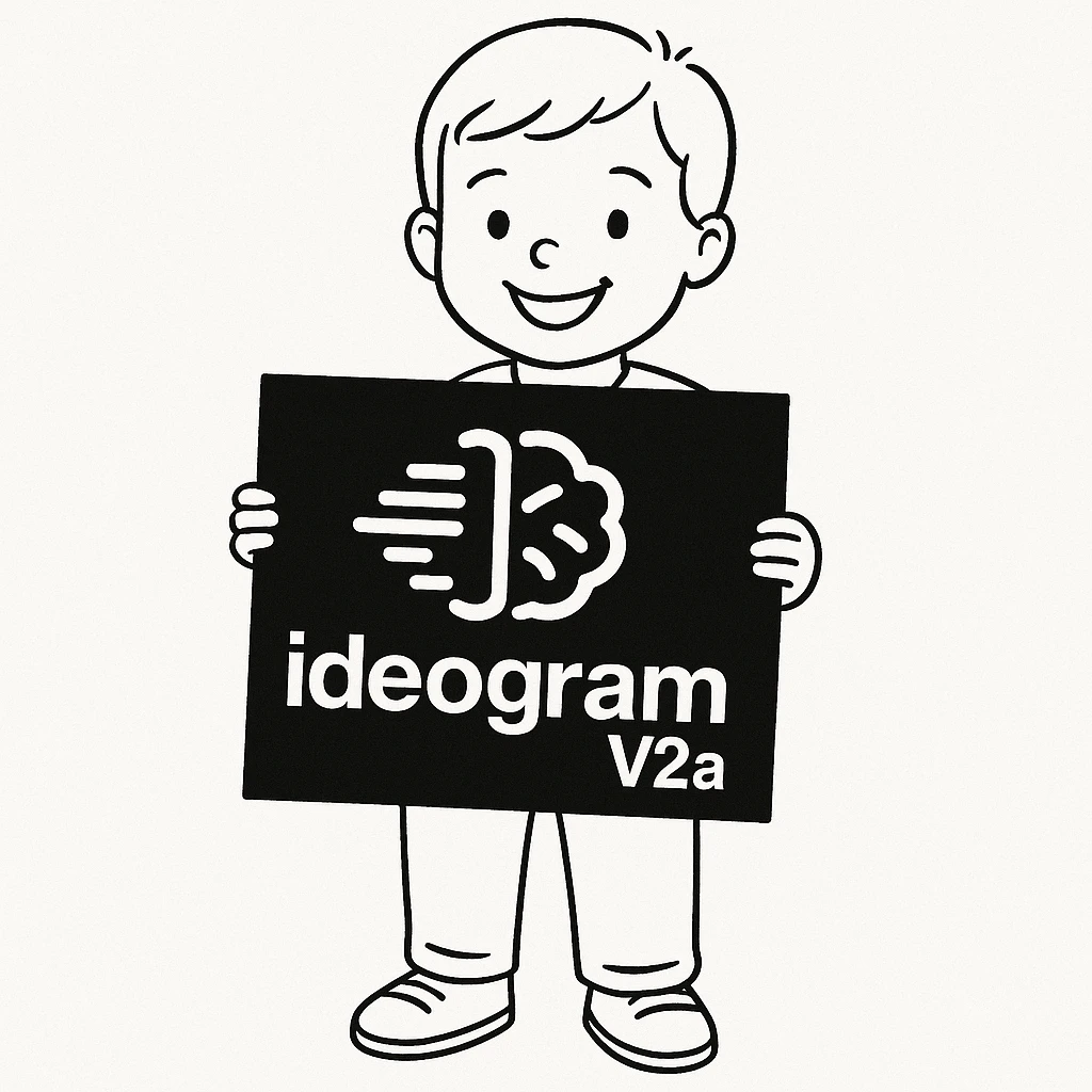 make drawing of a child holding a poster of this image emoji