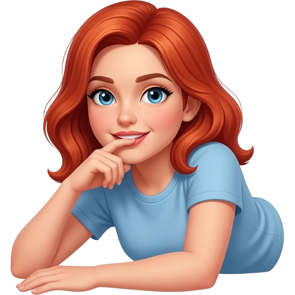 Redhead sex emoji