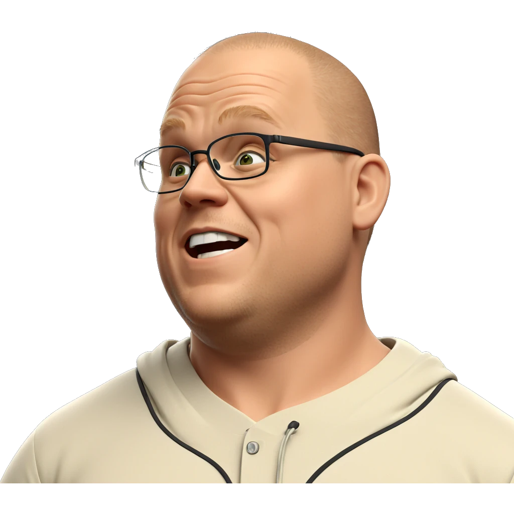 bald boy in glasses emoji