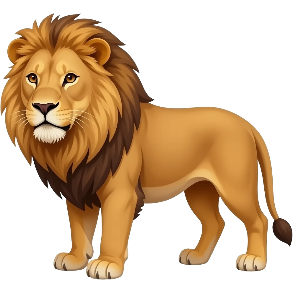 лев боксер emoji