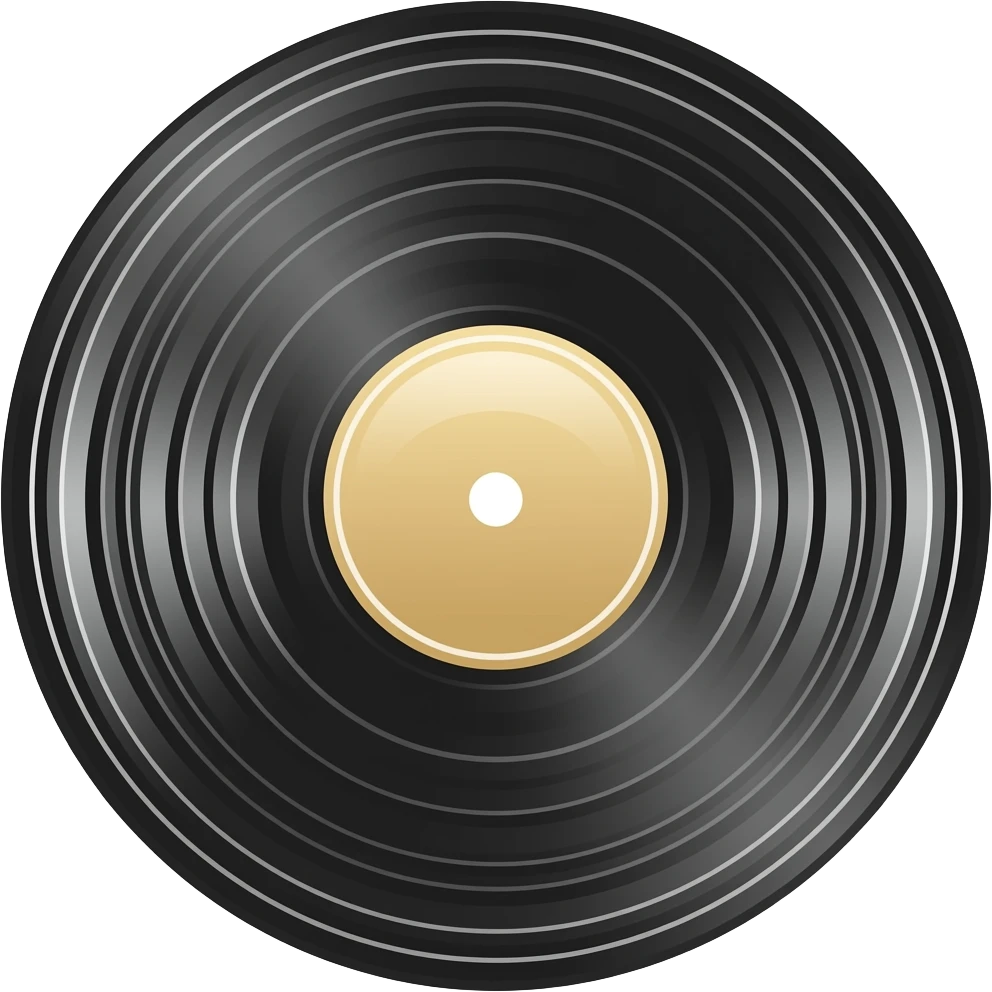 Vinyl record emoji