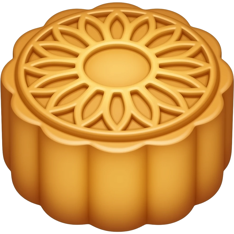 Mooncake emoji