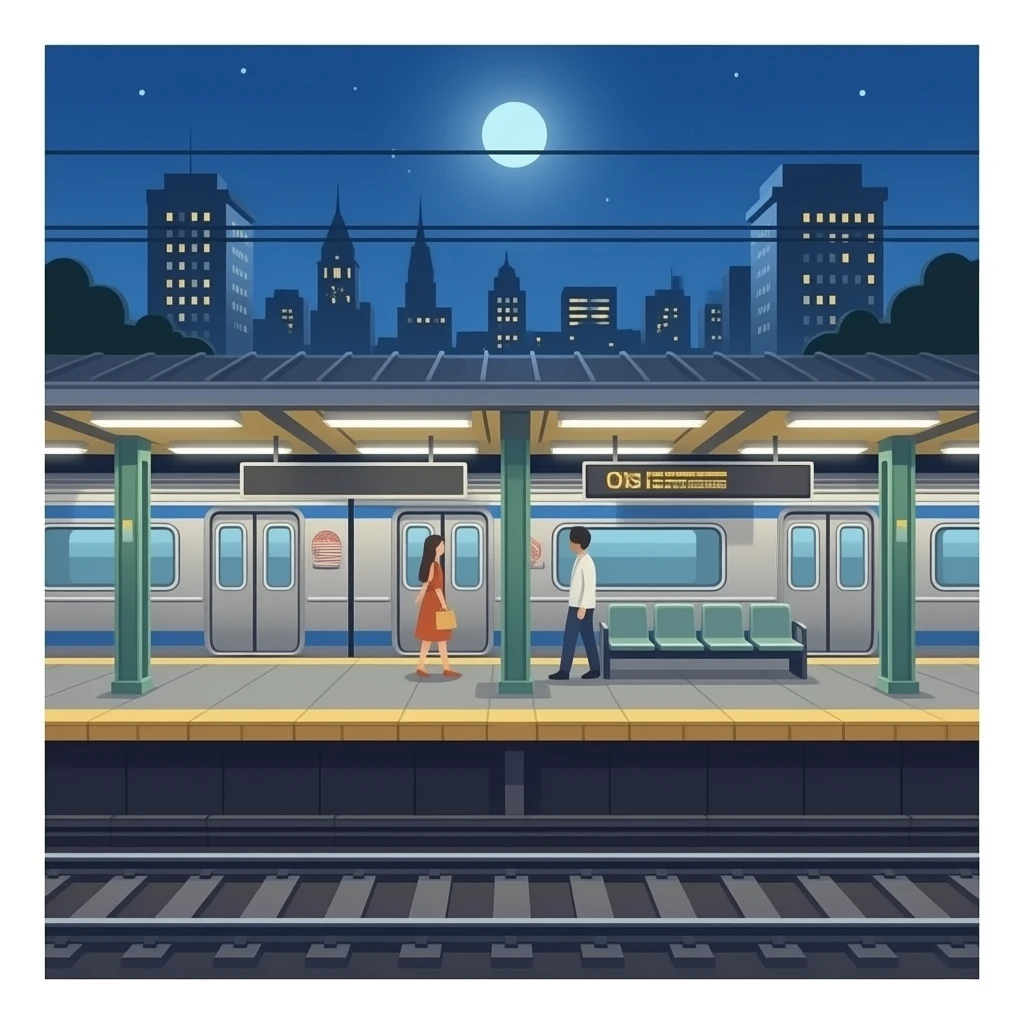 not station the subway emoji