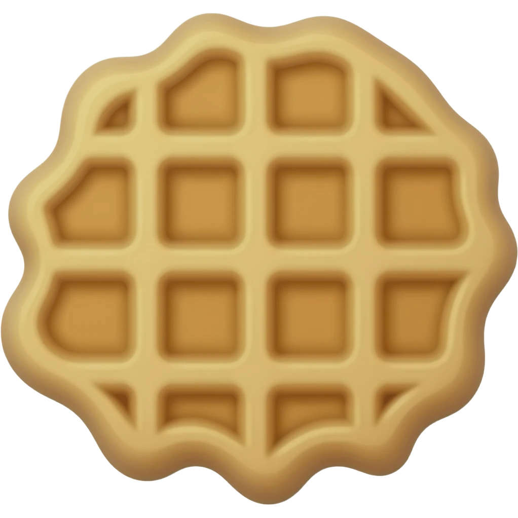 Waffle emoji