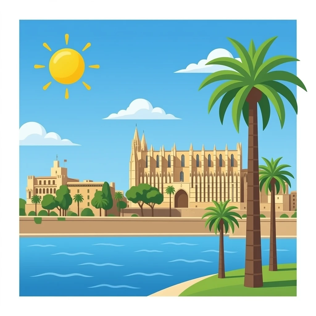 palma de mallorca emoji