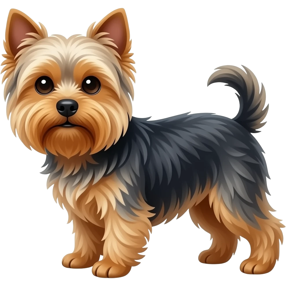 Собака Йорк emoji