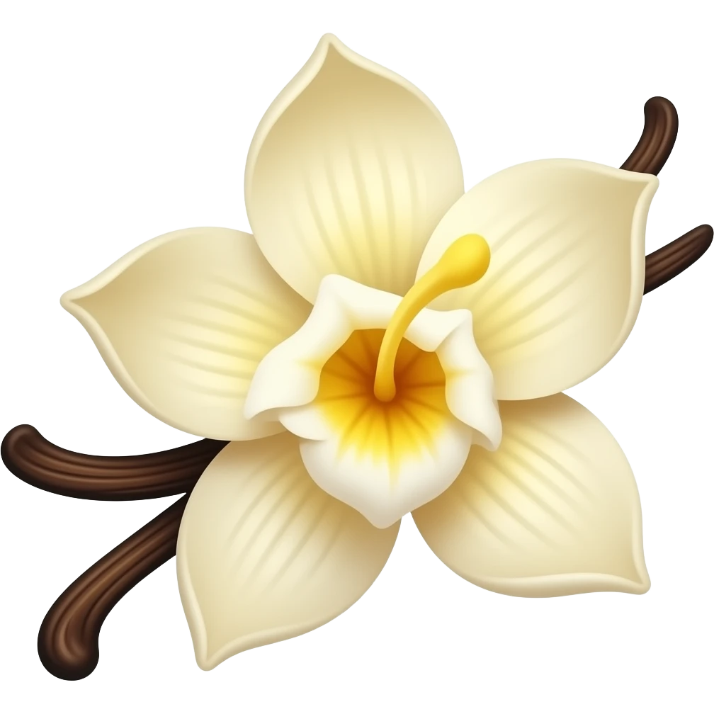 vanilla flower emoji