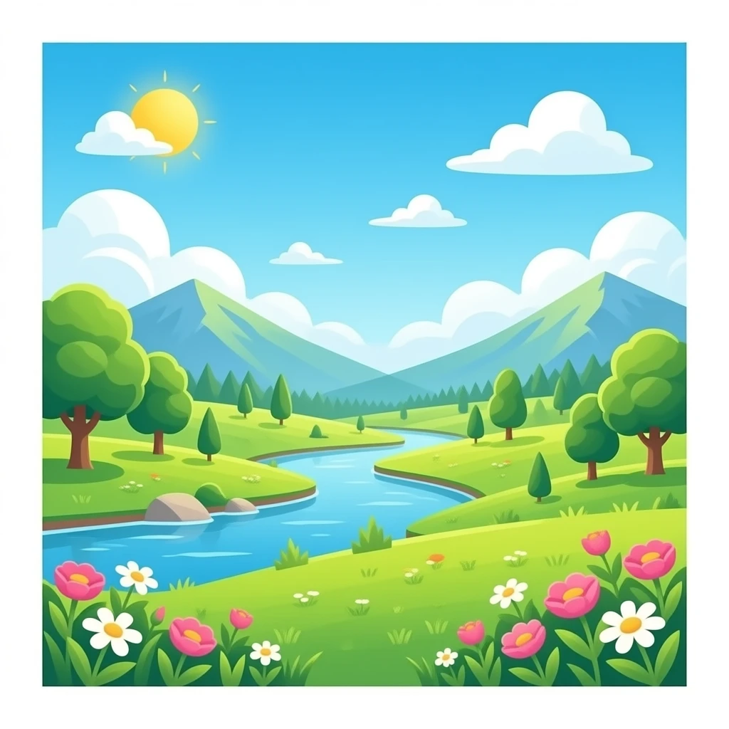 White romantic vintage aesthetic scenic emoji