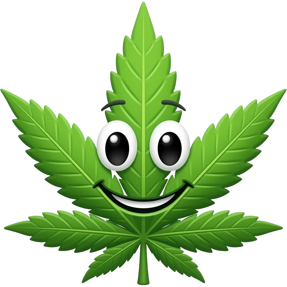 weed themed emojis emoji